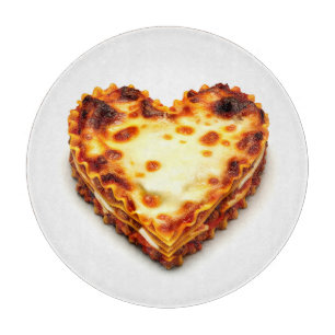 Lasagne Heart Cutting Board