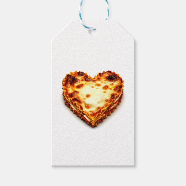 Lasagne Heart Gift Tags (Front)