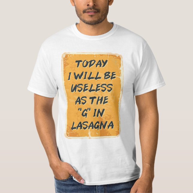 Lasagne T-Shirt (Front)