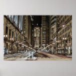 LaSalle St  I Poster<br><div class="desc">LaSalle St. Chciago</div>