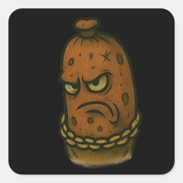 Lasanghetti's Dripwurst Square Sticker (Front)