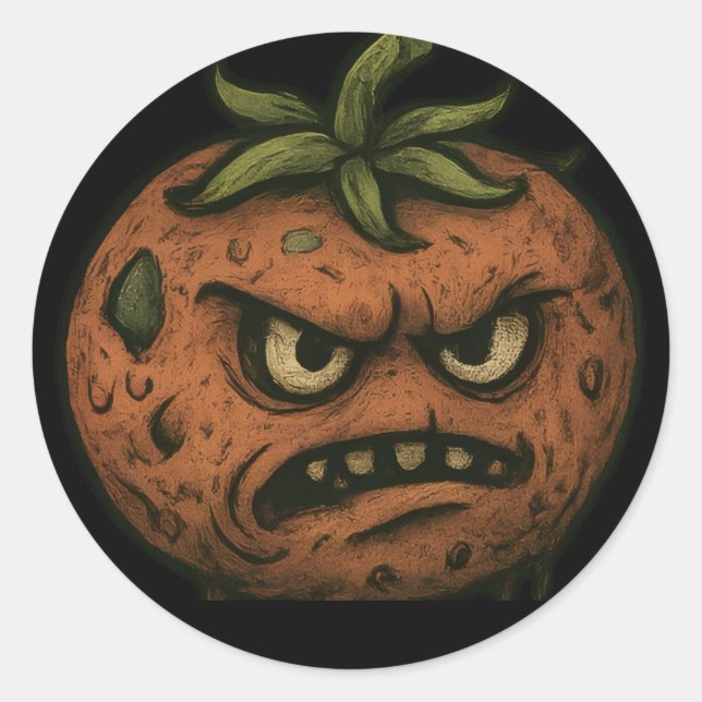 Lasanghetti's Sauceberry  Classic Round Sticker (Front)