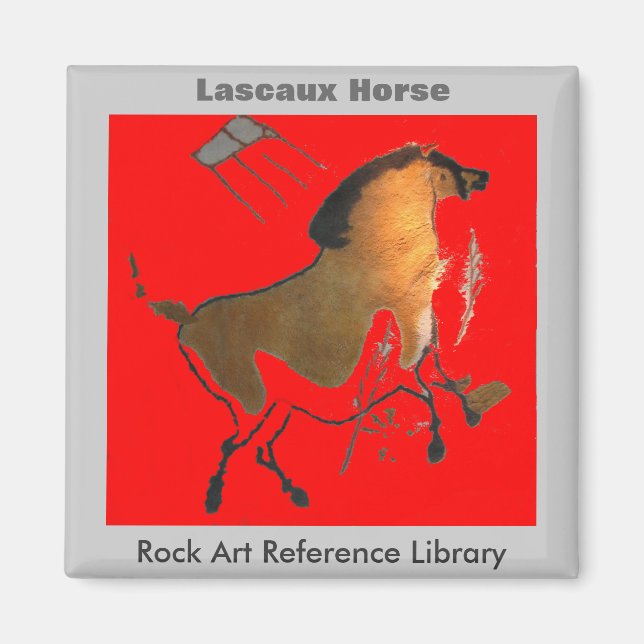 Lascaux Horse Magnet (Front)