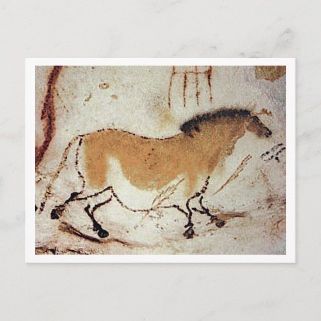 LASCAUX HORSE    POSTCARD (Front)