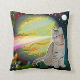 Laser-Cat Mossbody Cushion