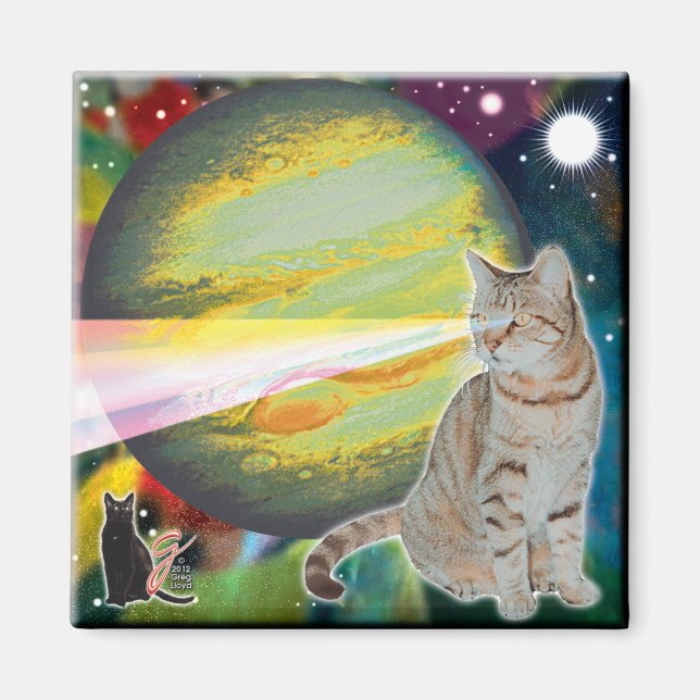 Laser-Cat Mossbody Magnet (Front)