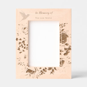 Laser Etched Picture Frame