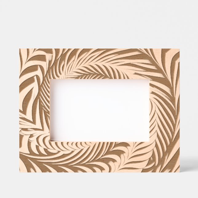 Laser Etched Wooden Picture Frames (Front)