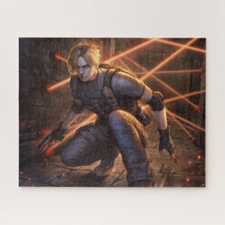 Laser Flip Leon Jigsaw Puzzle