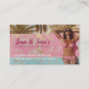 Laser Hair Removal business cards