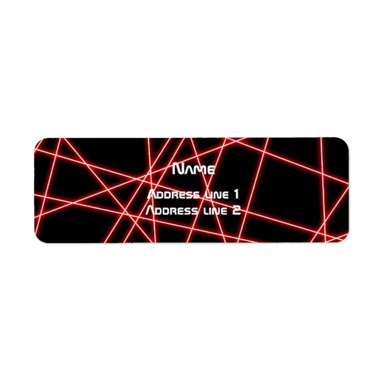 Laser Return Address Label