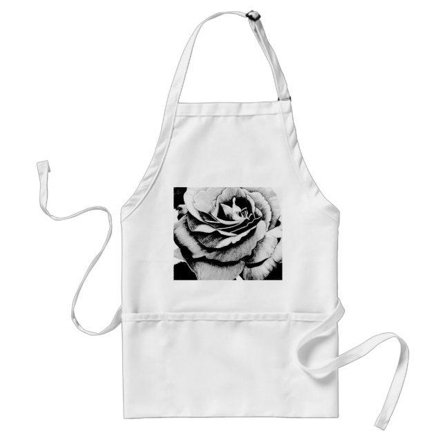 Laser Rose Classic Apron (Front)