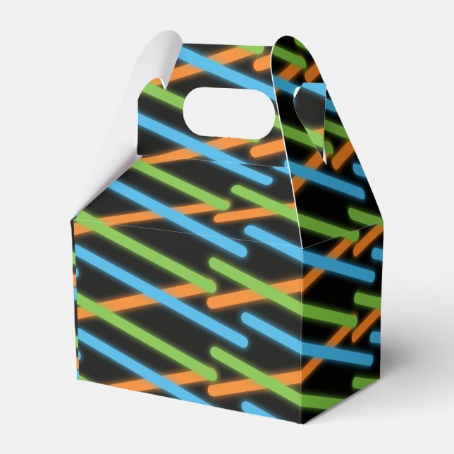 Laser Tag Glow Party Favour Carry Box (Front Side)