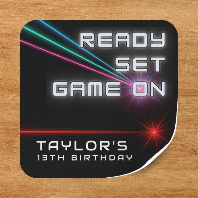 Laser Tag Neon Birthday Party (Laser Tag Neon Birthday Party
)