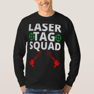 Laser Tag Squad Birthday Boy Party Indoor Lasertag T-Shirt
