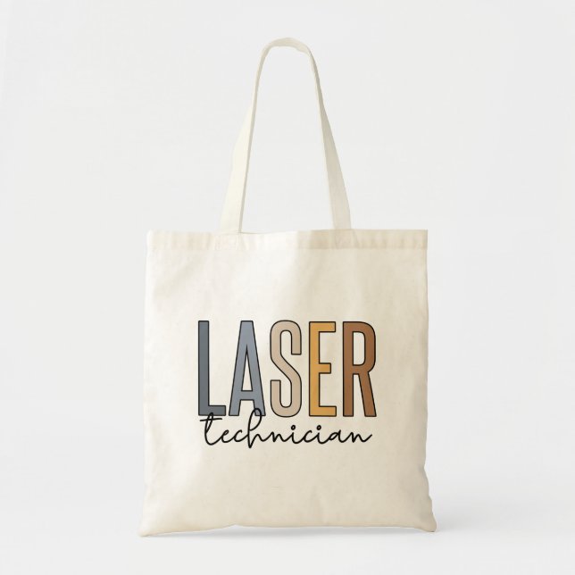 Laser Technician | Laser Tech Tote Bag (Front)
