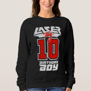 Lasertag 10 Years Birthday Boy Laser Tag For Boy Sweatshirt