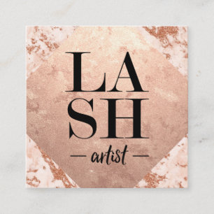 LASH ARTIST Business Card Template