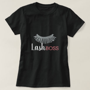 Lash Boss Diamond Eyelash Extensions Beauty Salon T-Shirt