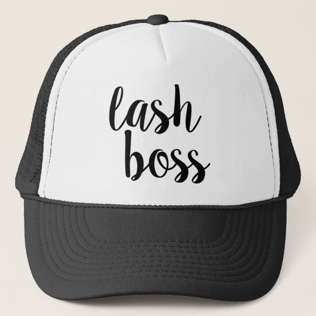 Lash Boss Trucker Hat (Front)