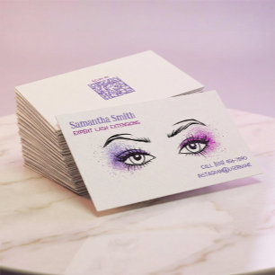 💋 Lash Brow Tech Thick Premium Textured Business Card