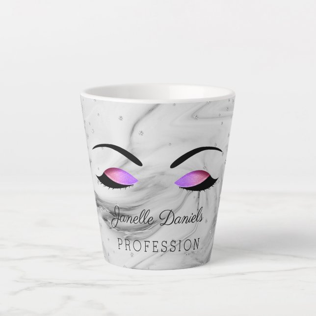 Lash Extension Microblading business coffee cup (Front)