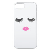 Lash & Lip Love iPhone Case
