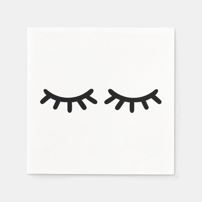 Lash Print Napkins (Front)