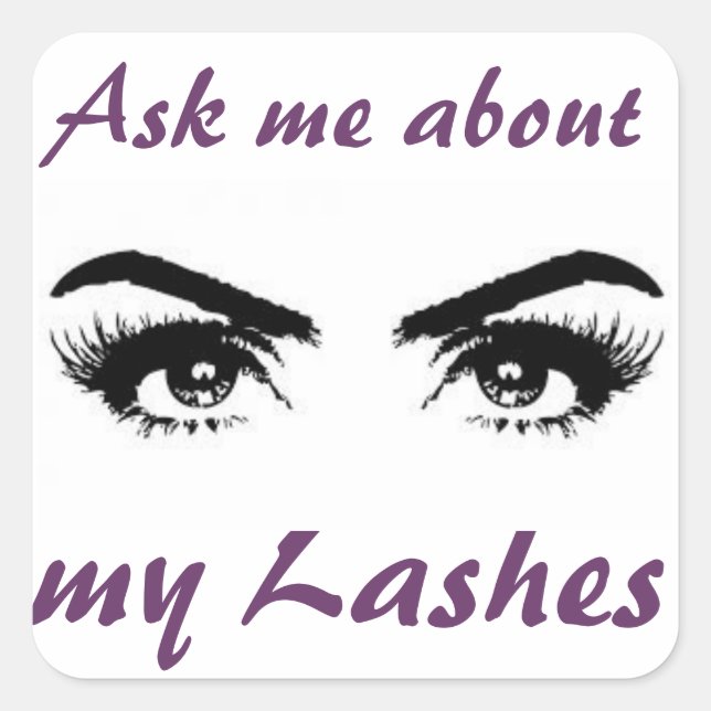 Lash Stickers (Front)