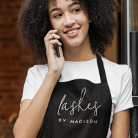 Lash Technician Beauty Aesthetician Black Script
