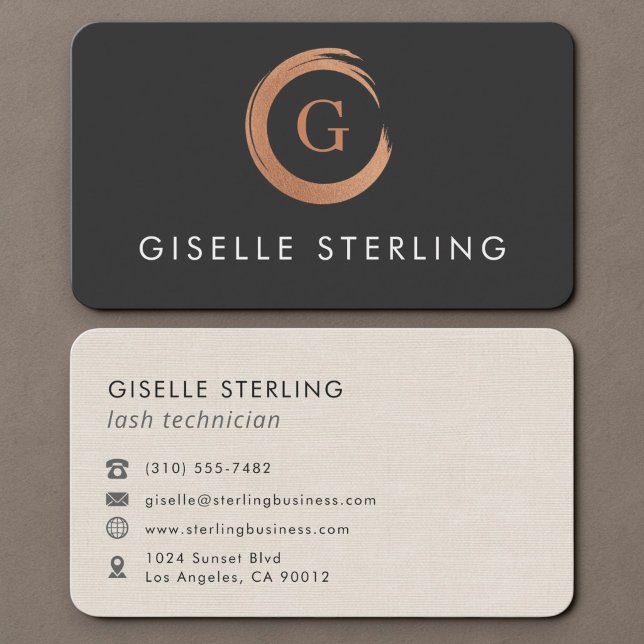 Lash Technician Business Card (Creator Uploaded)