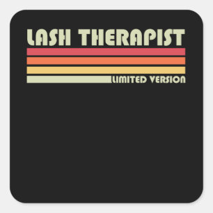 Lash Therapist Limited Version Lash Arti Square Sticker