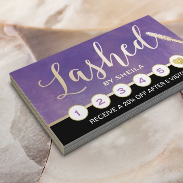 Lashed Makeup Artist Elegant Purple Loyalty Punch (Creator Uploaded)