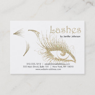 Lashes Aftercare Business Card