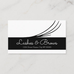 Lashes & Brows  Business Card