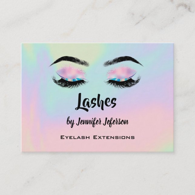 Lashes Business Card (Front)