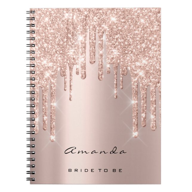 Lashes Event Makeup Artist Bridal Shower Spark Notebook (Front)