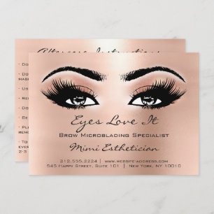 Lashes Extension Aftercare Instructions Peach Lux Invitation