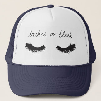 Lashes on Fleek Trucker Hat