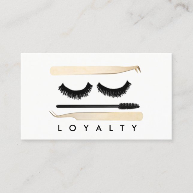 LASHLIFE Loyalty Card (Front)