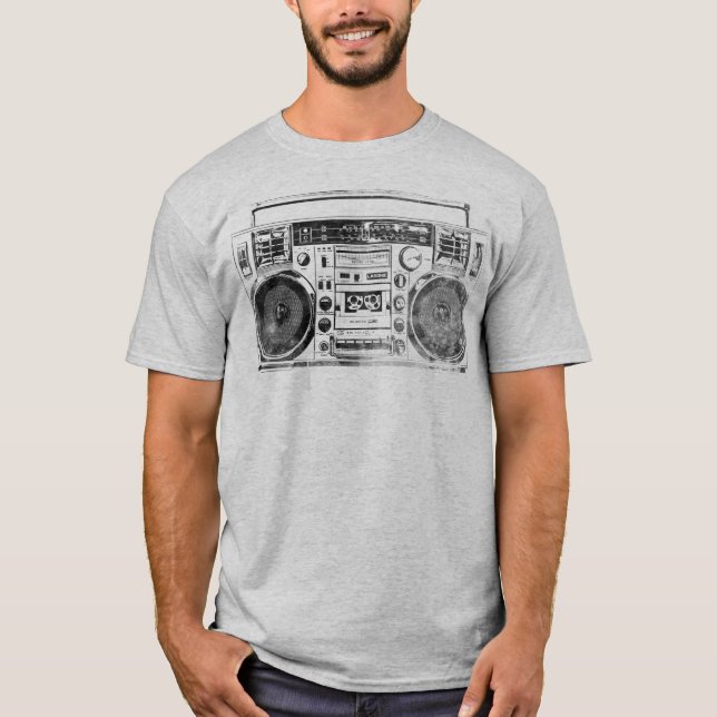 Lasonic TRC-920 Boombox T-Shirt (Front)