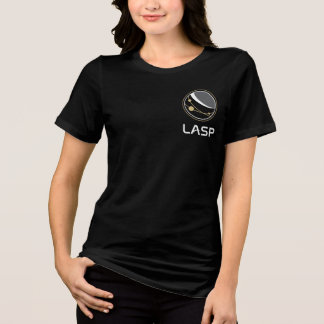 LASP Women's Premium Black T-Shirt Tri-Blend Shirt