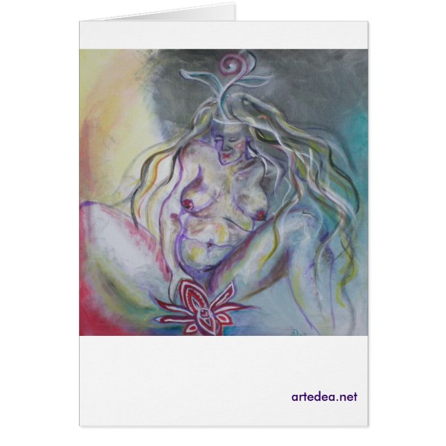 Lassair greeting card (Front)