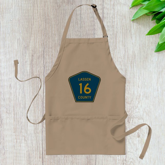 Lassen County Road Sign Apron (Creator Uploaded)