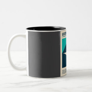 Lassen National Park Travel Art  Two-Tone Coffee Mug