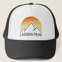 Lassen Peak California Retro