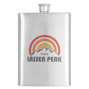 Lassen Peak Hip Flask