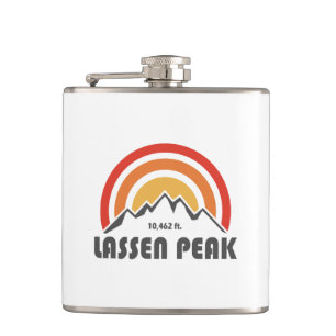 Lassen Peak Hip Flask
