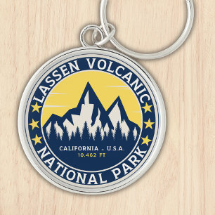 Lassen Volcanic National Park California Key Ring
