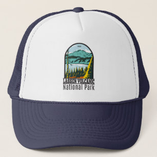 Lassen Volcanic National Park California Vintage Trucker Hat